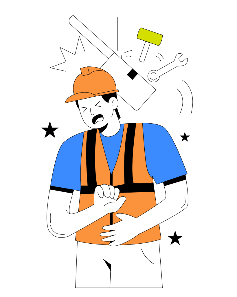 letselschade hulp na een arbeidsongeval